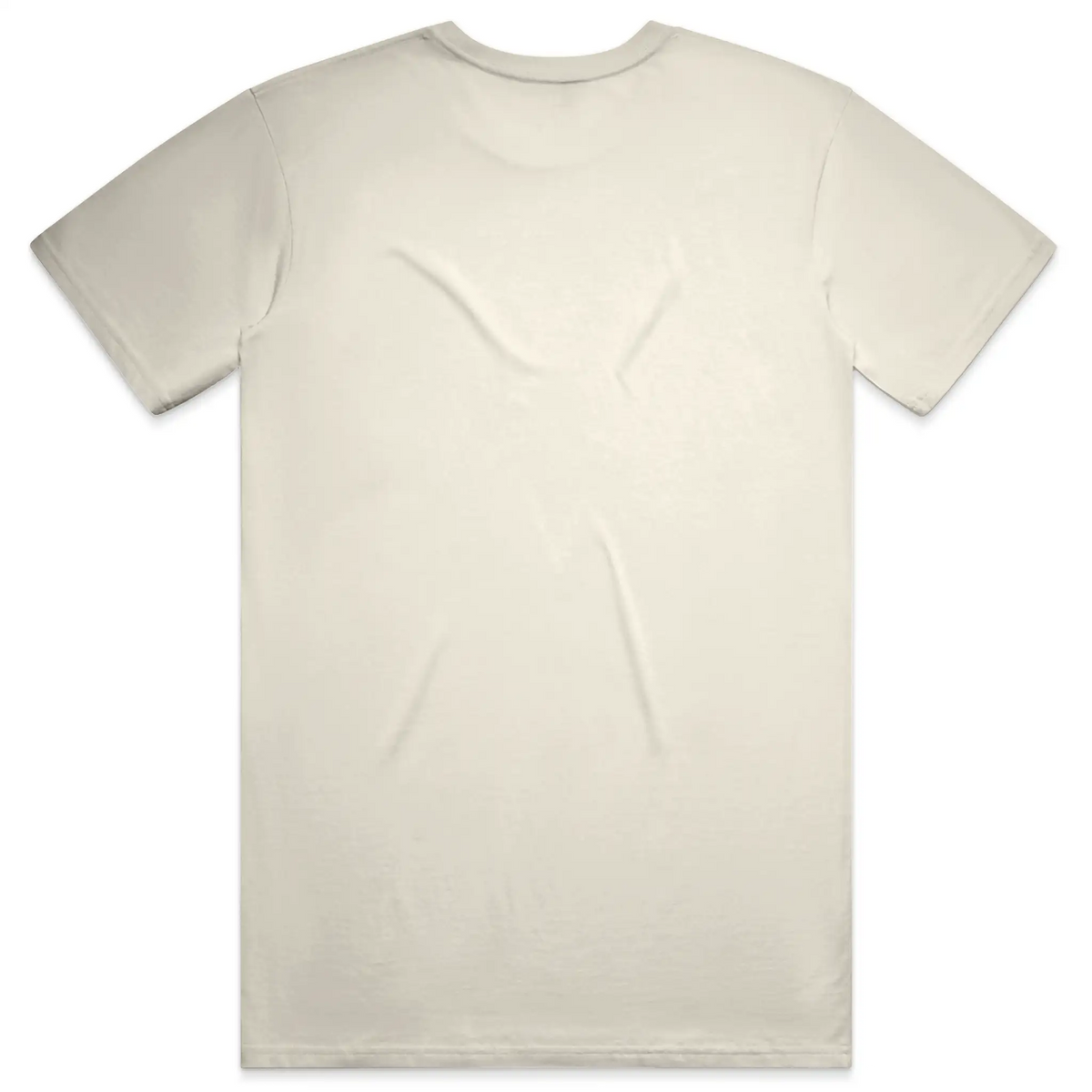 Apliiq Lukko Frame classic coupe T-shirt, white cotton with graphic print, casual fit, front view, high-quality fabric.
