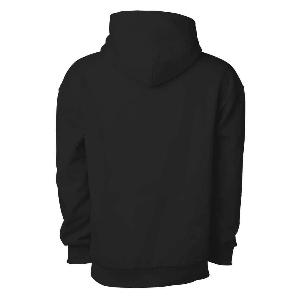 Lukko Frame Hoodie Oversized Black 
