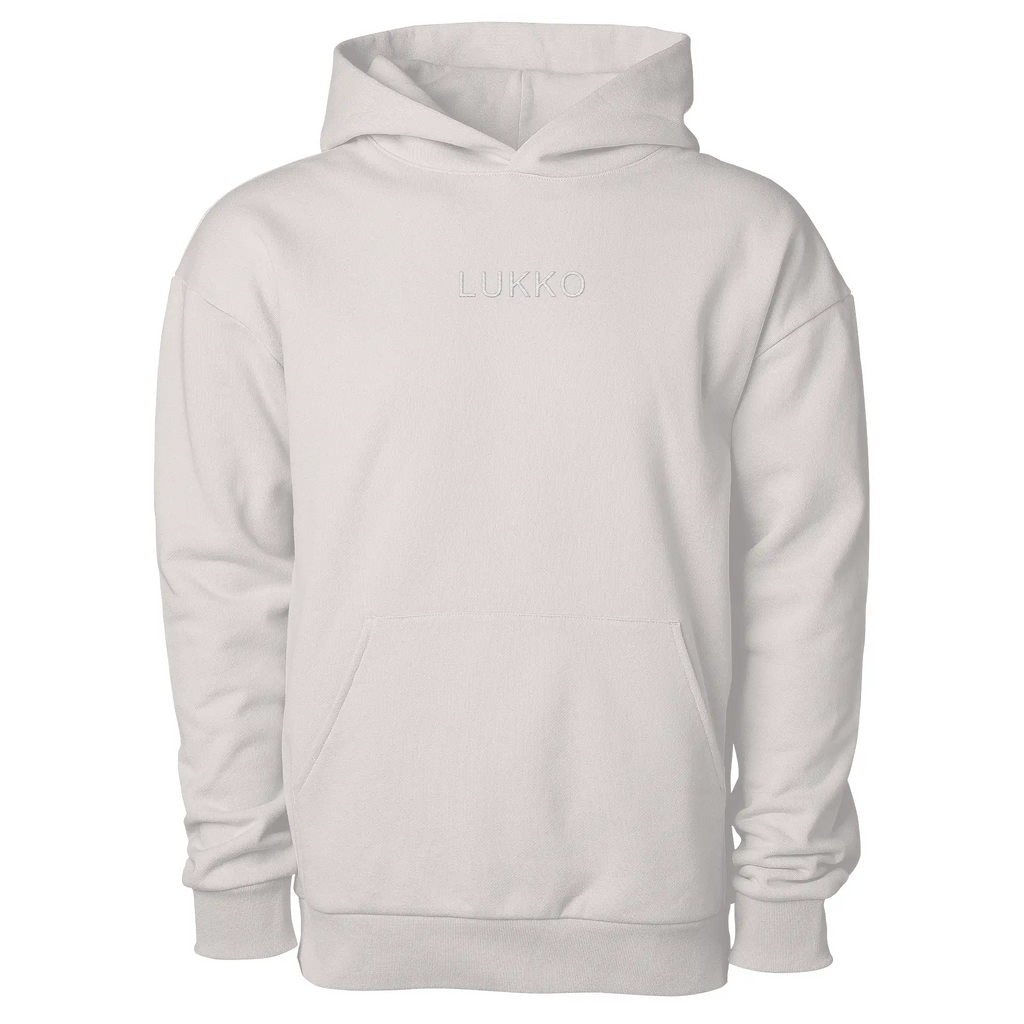 Lukko Traditional Hoodie Oversized Bone 