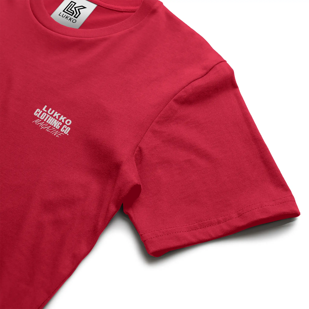 Lukko magazine T shirt Classic Fit Red 