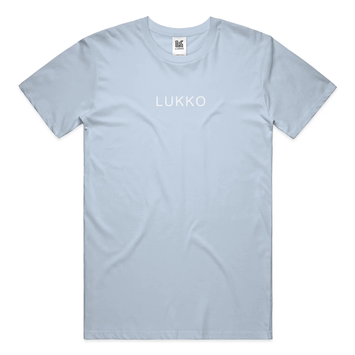 Apliiq Lukko Traditional T-shirt in classic fit, showing a soft black cotton fabric with a simple crew neck design.