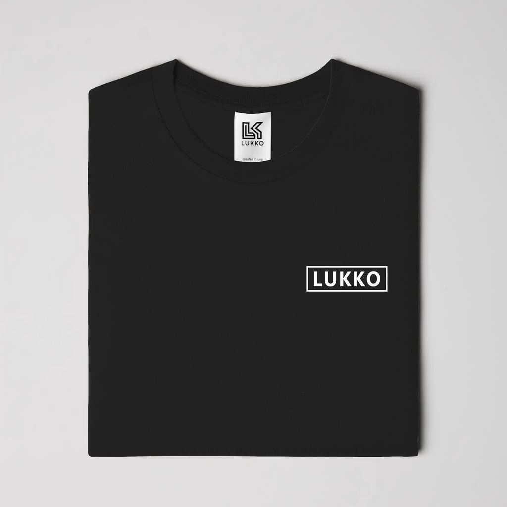 Lukko Box T shirt Classic Fit Black 