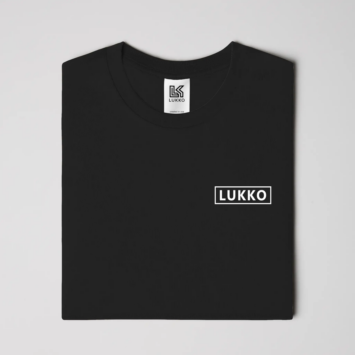 Lukko Box T shirt Classic Fit Black 